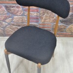 Teddy Sandalye Kılıfı Pıtı, Siyah