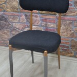 Teddy Sandalye Kılıfı Pıtı, Siyah