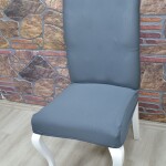 Battal Sandalye Kılıfı Lakos Kumaş, Antrasit