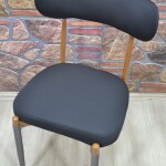 Teddy Sandalye Kılıfı Lakos, Siyah