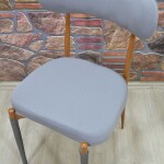 Teddy Sandalye Kılıfı Lakos Kumaş, Gri