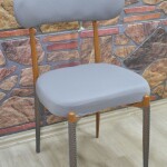 Teddy Sandalye Kılıfı Lakos Kumaş, Gri