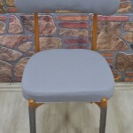 Teddy Sandalye Kılıfı Lakos Kumaş, Gri