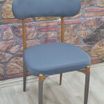 Teddy Sandalye Kılıfı Lakos Kumaş, Antrasit