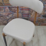 Teddy Sandalye Kılıfı Lakos Kumaş, Kakao