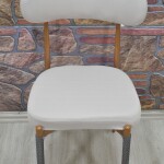 Teddy Sandalye Kılıfı Lakos Kumaş, Kakao