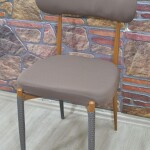 Teddy Sandalye Kılıfı Lakos Kumaş, A.Kahve