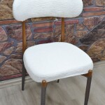 Teddy Sandalye Kılıfı Yeni Model Jakar, Kerm