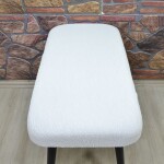 Puf Sandalye Kılıfı Yeni model Jakar, Krem
