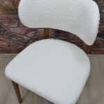 Bohem sandalyesi kılıfı yeni model Jakar, Krem