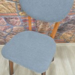 Elma Sandalye Kılıfı Coco Kumaş, Antrasit