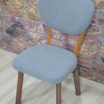 Elma Sandalye Kılıfı Coco Kumaş, Antrasit