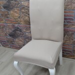 Battal Sandalye Kılıfı Lakos Kumaş, Kakao