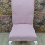 Battal Sandalye Kılıfı Lakos Kumaş, Pembe