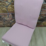 Battal Sandalye Kılıfı Lakos Kumaş, Pembe