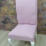 Battal Sandalye Kılıfı Lakos Kumaş, Pembe