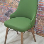 Kollu Sandalye Kılıfı Lakos, Yeşil