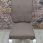 Battal Sandalye Kılıfı Lakos Kumaş, A.Kahve