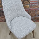 KILIFTEKS Kollu Sandalye Kılıfı Jakar, Krem