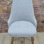 KILIFTEKS Kollu Sandalye Kılıfı Jakar, Gri