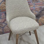 KILIFTEKS Kollu Sandalye Kılıfı Jakar, Kahve