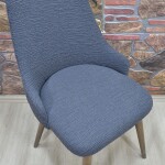 KILIFTEKS Kollu Sandalye Kılıfı Jakar, Antrasit