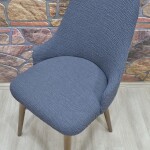 KILIFTEKS Kollu Sandalye Kılıfı Jakar, Antrasit