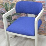 Medusa Sandalye Kılıfı Jakar Kumaş, Lacivert