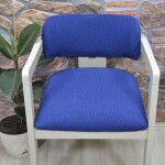 Medusa Sandalye Kılıfı Jakar Kumaş, Lacivert