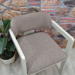 Medusa Sandalye Kılıfı Jakar Kumaş, Acı.Kahve