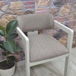 Medusa Sandalye Kılıfı Jakar Kumaş, Acı.Kahve