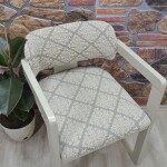 Medusa Sandalye Kılıfı Jakar Kumaş, BKL.Kahve