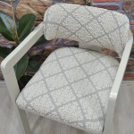 Medusa Sandalye Kılıfı Jakar Kumaş, BKL.Kahve