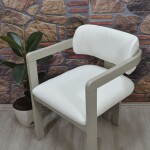 Medusa Sandalye Kılıfı Coco Kumaş, Krem