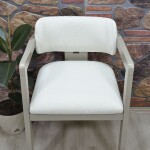 Medusa Sandalye Kılıfı Coco Kumaş, Krem