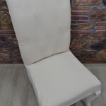 Battal Sandalye Kılıfı Lakos Kumaş, Krem