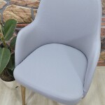 Büyük Kollu Sandalye Kılıfı Lakos Kumaşi, Gri