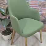 Büyük Kollu Sandalye Kılıfı Lakos Kumaş, Yeşil