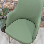 Büyük Kollu Sandalye Kılıfı Lakos Kumaş, Yeşil