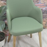 Büyük Kollu Sandalye Kılıfı Lakos Kumaş, Yeşil