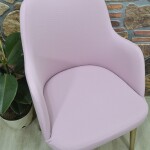 Büyük Kollu Sandalye Kılıfı Lakos Kumaş, Pembe