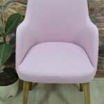 Büyük Kollu Sandalye Kılıfı Lakos Kumaş, Pembe