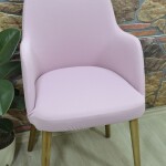 Büyük Kollu Sandalye Kılıfı Lakos Kumaş, Pembe