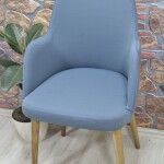 Büyük Kollu Sandalye Kılıfı Lakos Kumaş, Antrasit