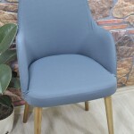 Büyük Kollu Sandalye Kılıfı Lakos Kumaş, Antrasit