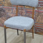 Teddy Sandalye Kılıfı Jakar, Gri