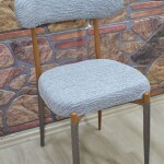 Teddy Sandalye Kılıfı Jakar, Gri