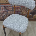 Teddy Sandalye Kılıfı Jakar, Krem