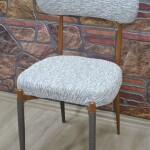 Teddy Sandalye Kılıfı Jakar, Krem