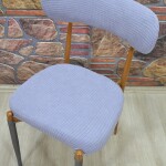 Teddy Sandalye Kılıfı Pıtı, Gri